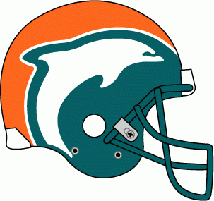 Miami Dolphins 1997 Unused Logo t shirts iron on transfers